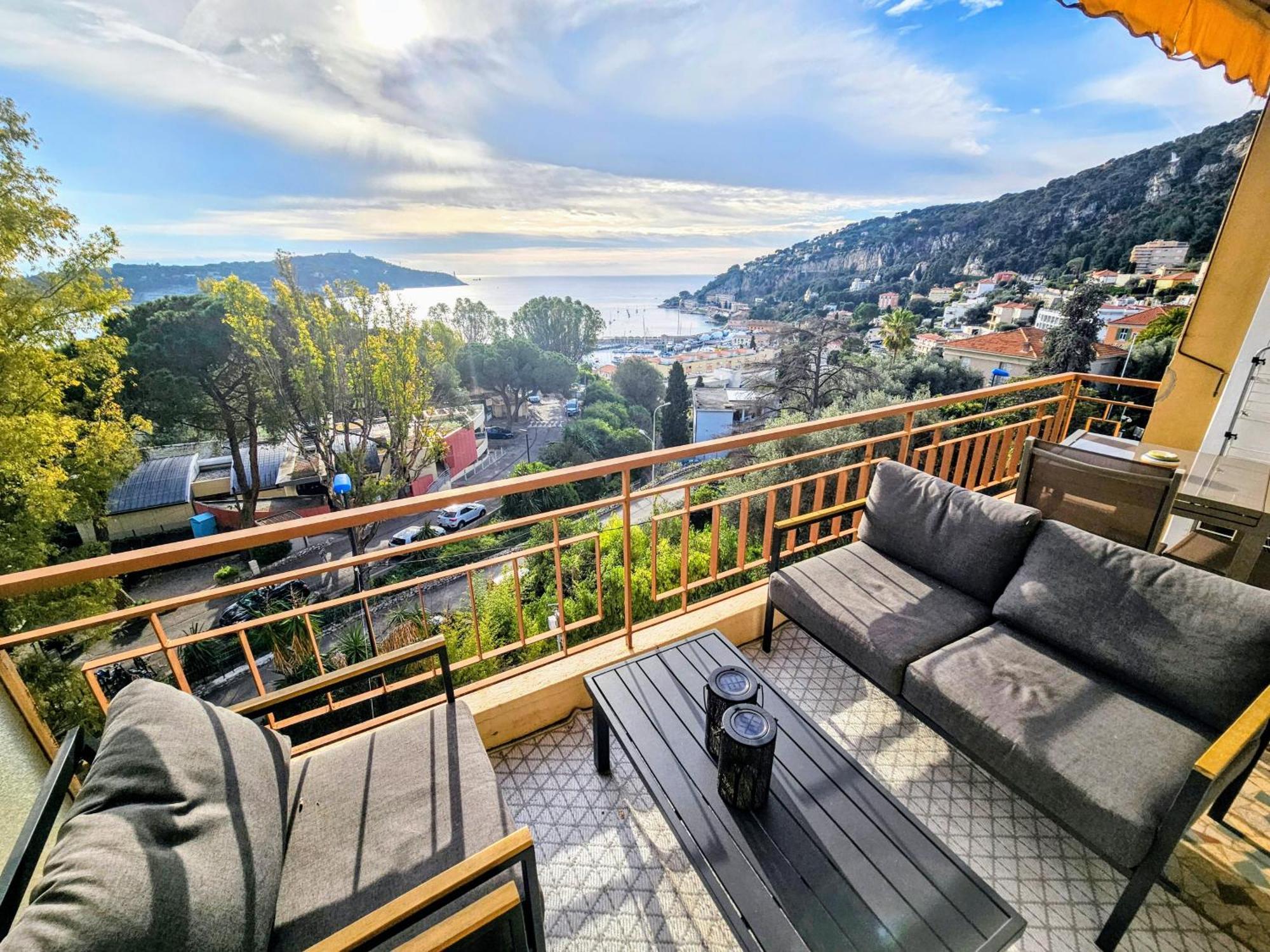 Villefranche Center Bay & Port Sea View Front Luaran gambar