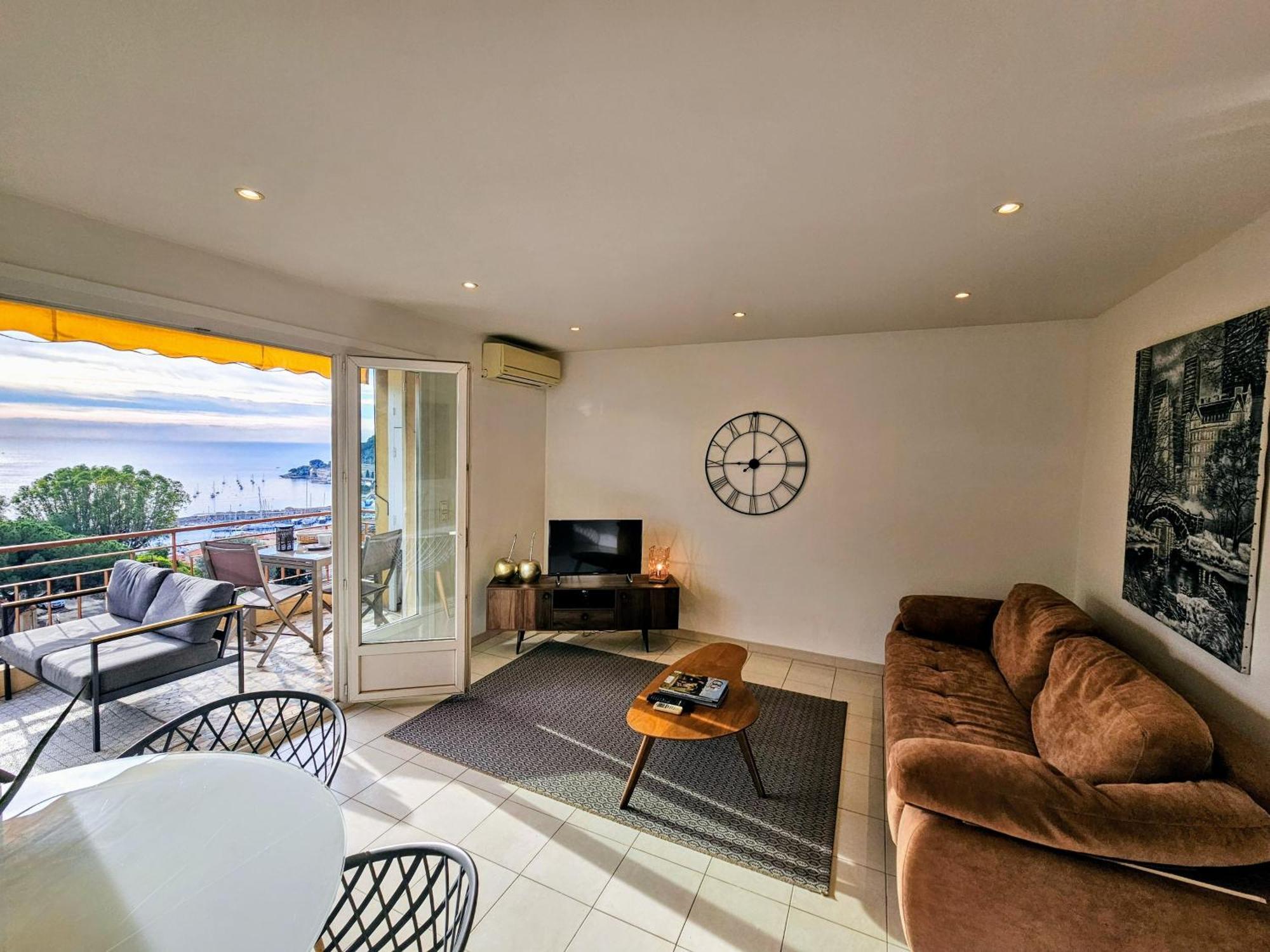 Villefranche Center Bay & Port Sea View Front Luaran gambar