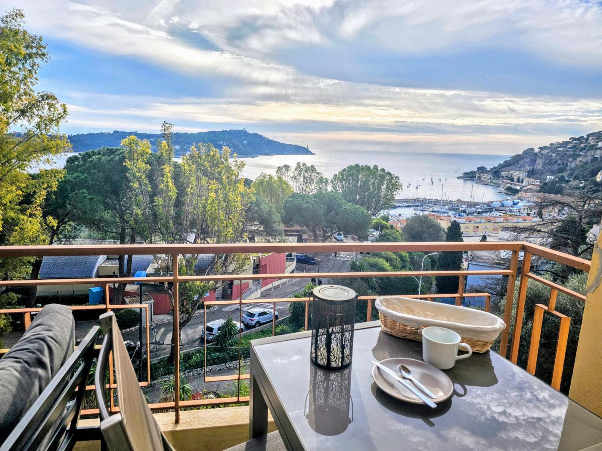Villefranche Center Bay & Port Sea View Front Luaran gambar