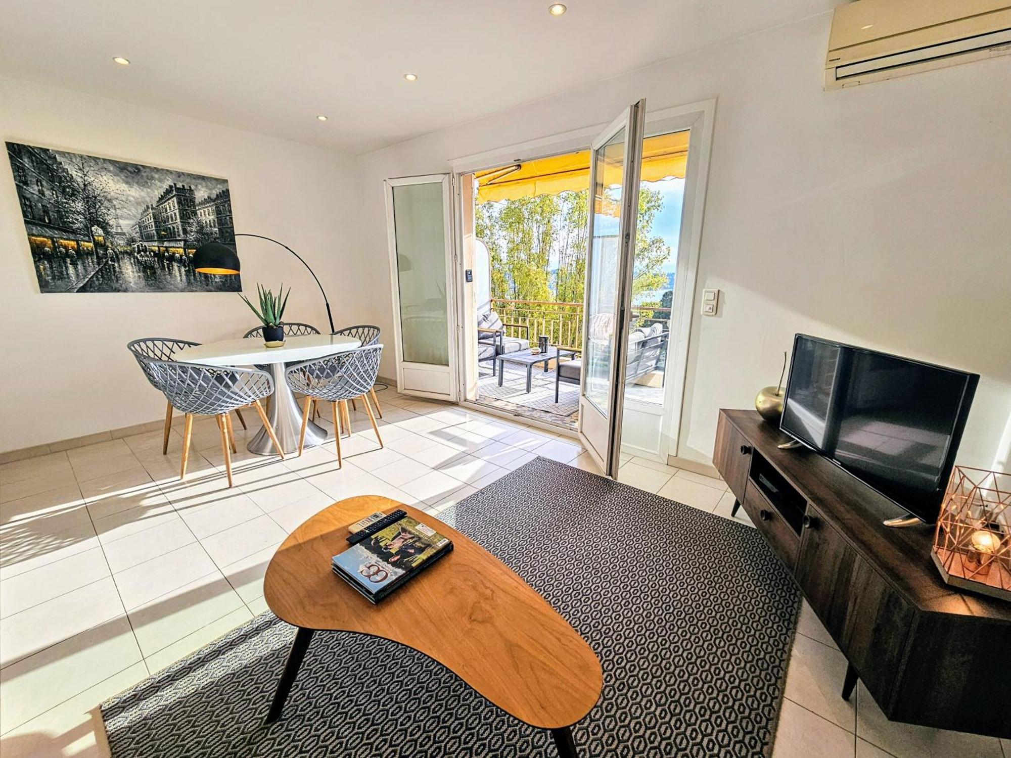 Villefranche Center Bay & Port Sea View Front Luaran gambar